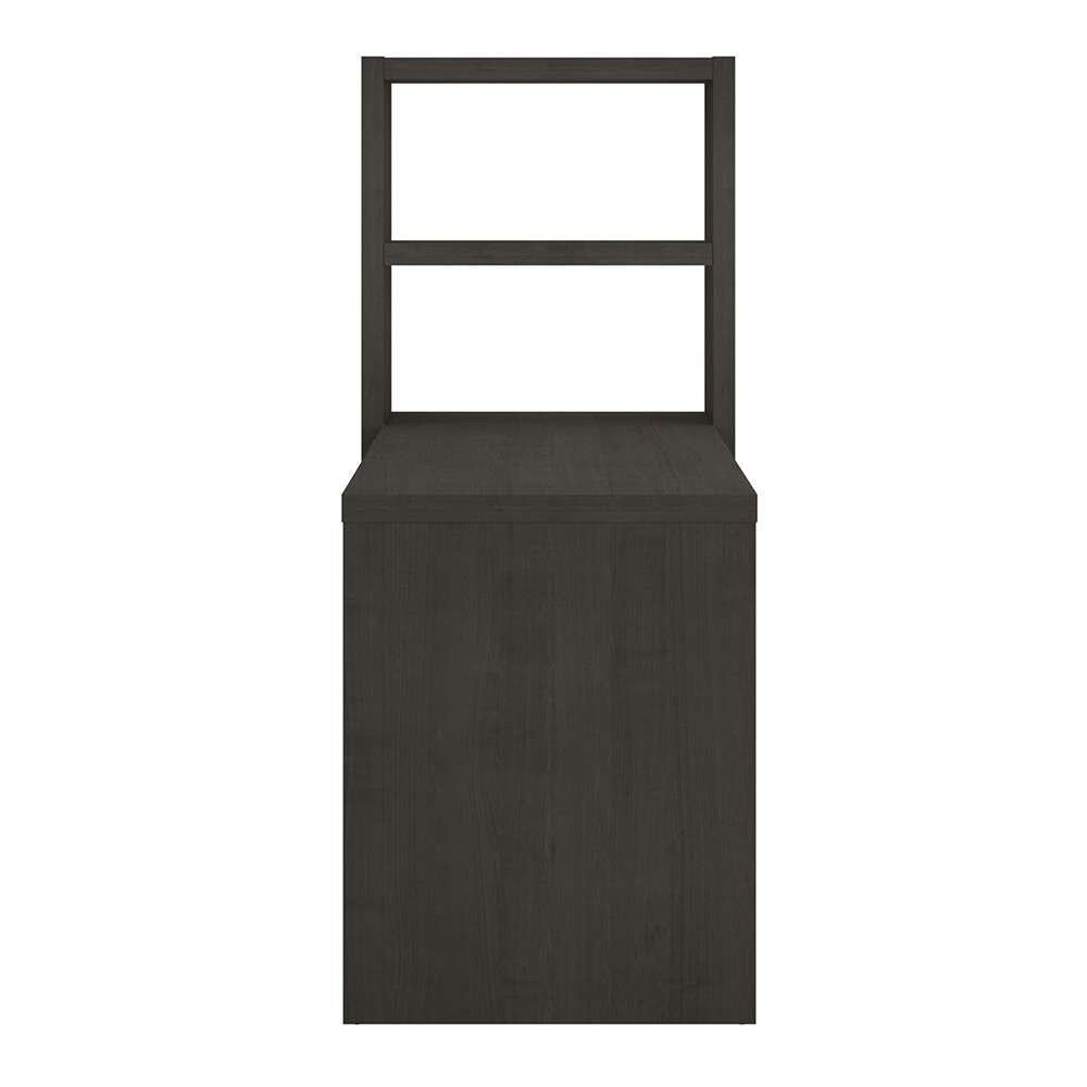 Bush Business Furniture - Echo 56W Bookcase Desk in Charcoal Maple - KI60307-03 veiw 2