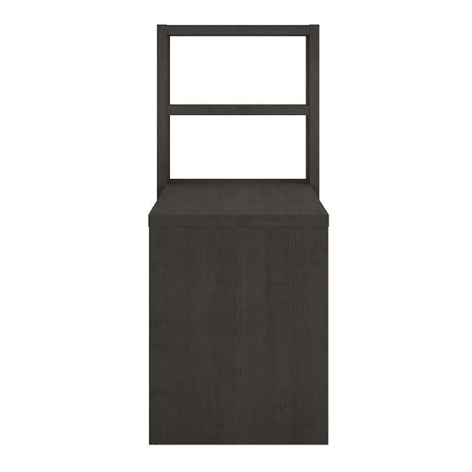 Bush Business Furniture - Echo 56W Bookcase Desk in Charcoal Maple - KI60307-03 veiw 2