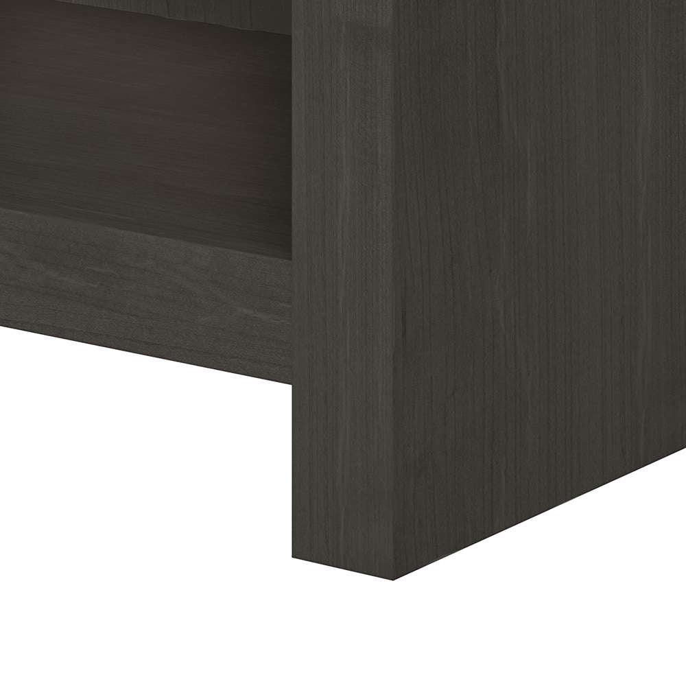 Bush Business Furniture - Echo 56W Bookcase Desk in Charcoal Maple - KI60307-03 veiw 6