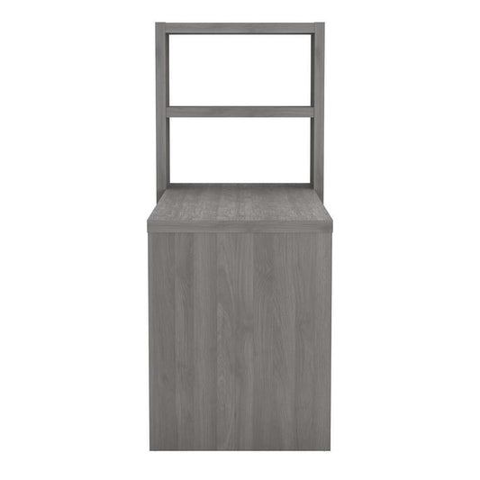 Bush Business Furniture - Echo 56W Bookcase Desk in Modern Gray - KI60407-03 veiw 2