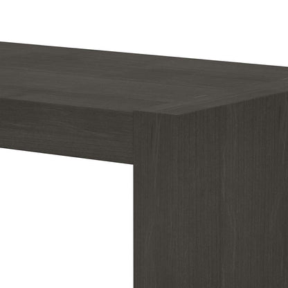 Bush Business Furniture - Echo 56W Craft Table in Charcoal Maple - ECH023CM veiw 6
