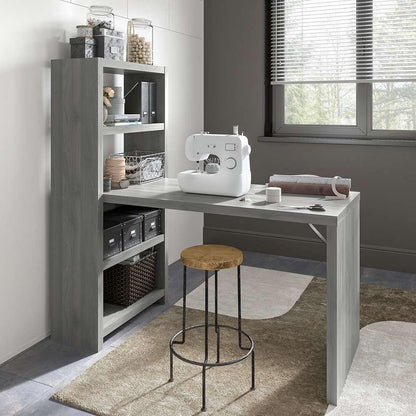 Bush Business Furniture - Echo 56W Craft Table in Modern Gray - ECH023MG veiw 2