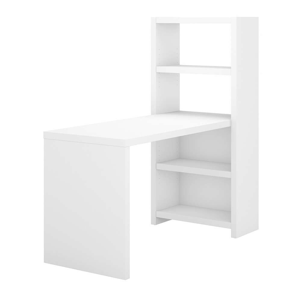 Bush Business Furniture - Echo 56W Craft Table in Pure White - ECH023PW veiw 1