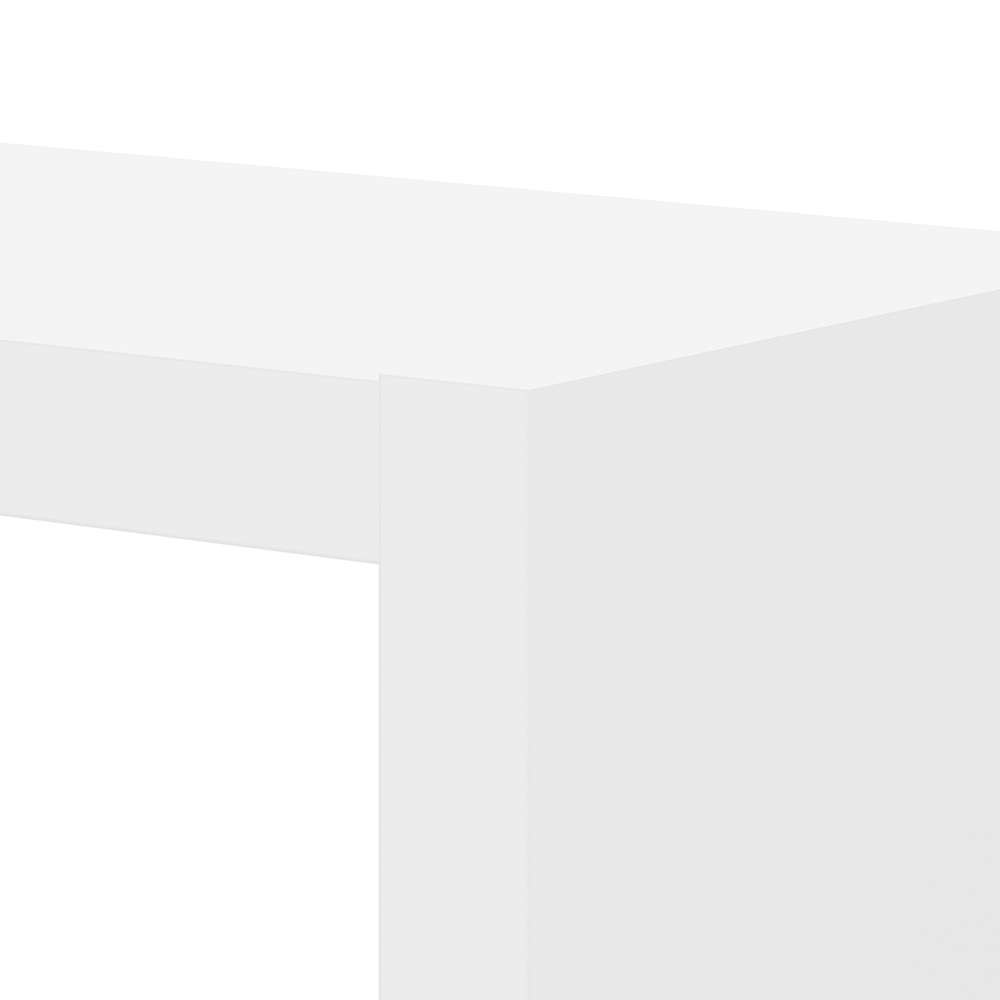 Bush Business Furniture - Echo 56W Craft Table in Pure White and Modern Gray - ECH023WHMG veiw 6