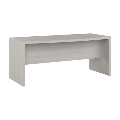 Bush Business Furniture - Echo 72W Bow Front Desk in Gray Sand - KI60209-03 veiw 1