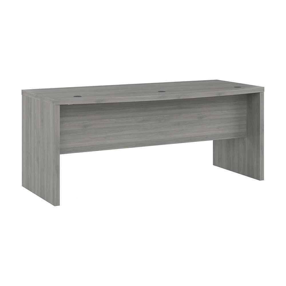 Bush Business Furniture - Echo 72W Bow Front Desk in Modern Gray - KI60409-03 veiw 1