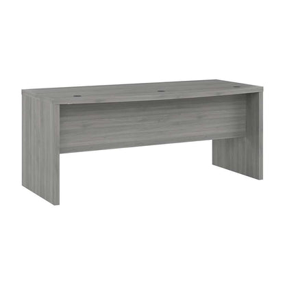 Bush Business Furniture - Echo 72W Bow Front Desk in Modern Gray - KI60409-03 veiw 1