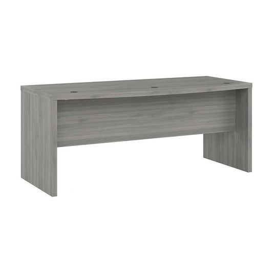 Bush Business Furniture - Echo 72W Bow Front Desk in Modern Gray - KI60409-03 veiw 1