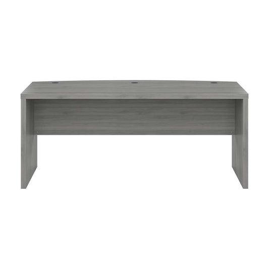 Bush Business Furniture - Echo 72W Bow Front Desk in Modern Gray - KI60409-03 veiw 2