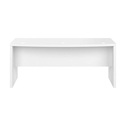 Bush Business Furniture - Echo 72W Bow Front Desk in Pure White - KI60109-03 veiw 2