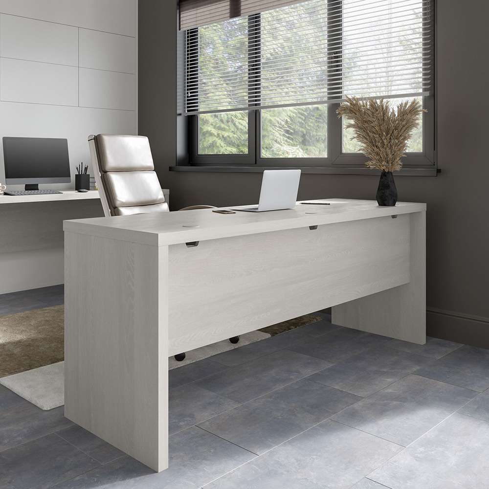 Bush Business Furniture - Echo 72W Computer Desk in Gray Sand - KI60210-03 veiw 3