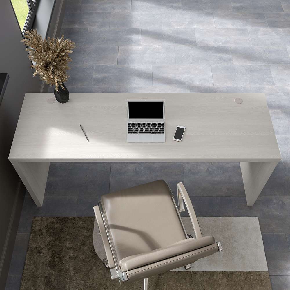 Bush Business Furniture - Echo 72W Computer Desk in Gray Sand - KI60210-03 veiw 7