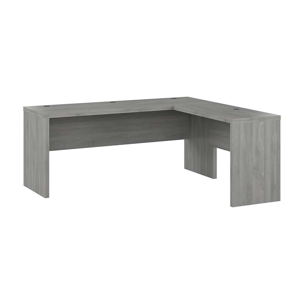 Bush Business Furniture - Echo 72W L Shaped Computer Desk in Modern Gray - ECH054MG veiw 1