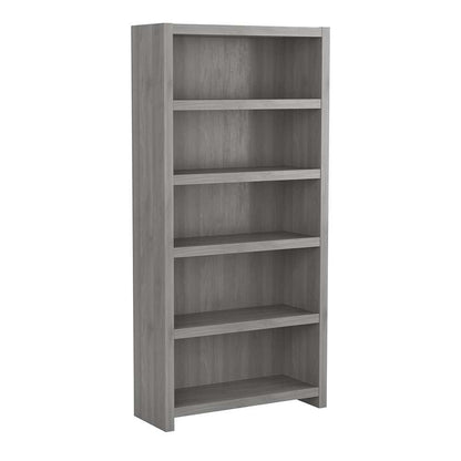 Bush Business Furniture - Echo 5 Shelf Bookcase in Modern Gray - KI60404-03 veiw 1