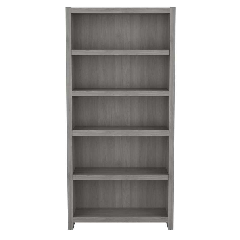 Bush Business Furniture - Echo 5 Shelf Bookcase in Modern Gray - KI60404-03 veiw 2