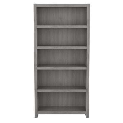 Bush Business Furniture - Echo 5 Shelf Bookcase in Modern Gray - KI60404-03 veiw 2