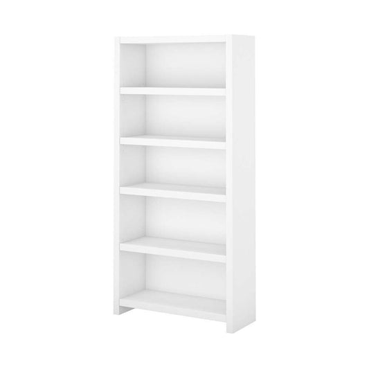 Bush Business Furniture - Echo 5 Shelf Bookcase in Pure White - KI60104-03 veiw 1
