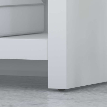 Bush Business Furniture - Echo 5 Shelf Bookcase in Pure White - KI60104-03 veiw 4