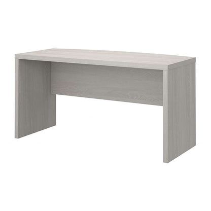 Bush Business Furniture - Echo 60W Bow Front Desk in Gray Sand - KI60205-03 veiw 1