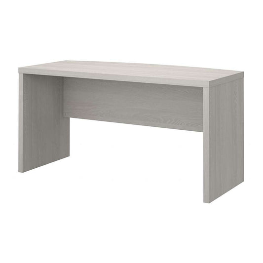 Bush Business Furniture - Echo 60W Bow Front Desk in Gray Sand - KI60205-03 veiw 1