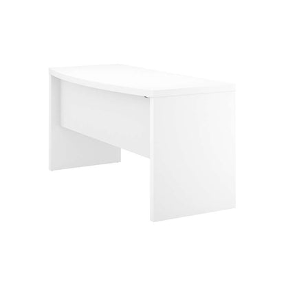 Bush Business Furniture - Echo 60W Bow Front Desk in Pure White - KI60105-03 veiw 2
