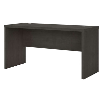 Bush Business Furniture - Echo 60W Credenza Desk in Charcoal Maple - KI60306-03 veiw 1