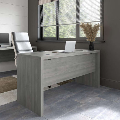 Bush Business Furniture - Echo 60W Credenza Desk in Modern Gray - KI60406-03 veiw 3