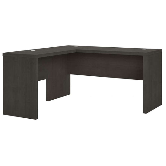 Bush Business Furniture - Echo L Shaped Desk in Charcoal Maple - ECH026CM veiw 1