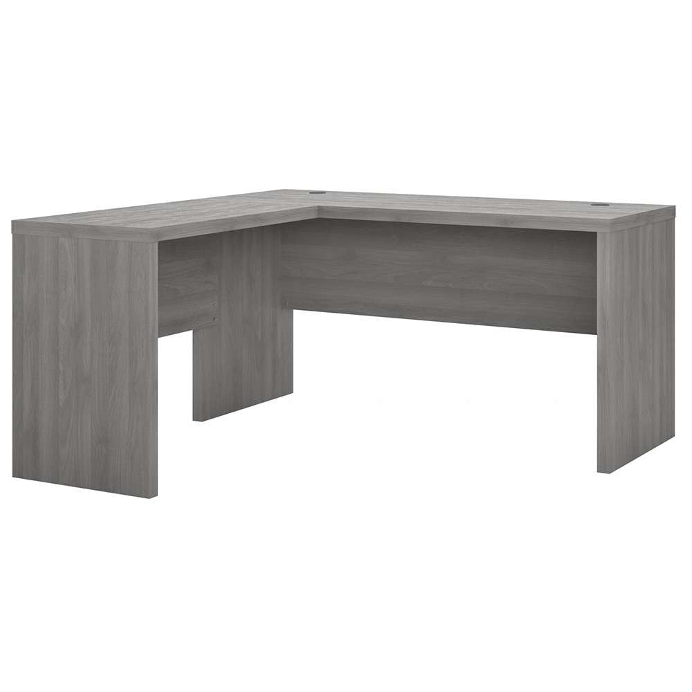 Bush Business Furniture - Echo L Shaped Desk in Modern Gray - ECH026MG veiw 1