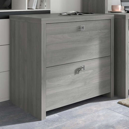 Bush Business Furniture - Echo 2 Drawer Lateral File Cabinet in Modern Gray - KI60402-03 veiw 3