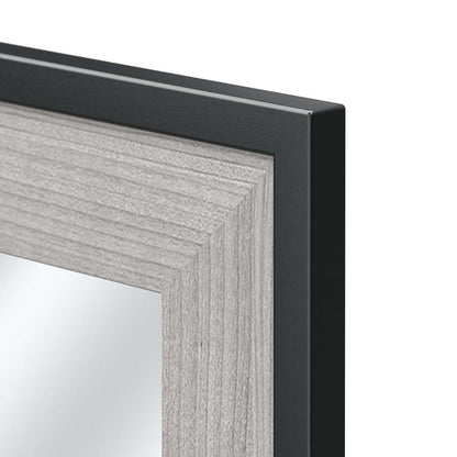 Bush Furniture - Atria Bedroom Mirror in Platinum Gray - ARA130PG veiw 5