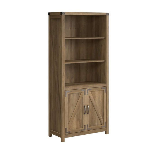 Bush Furniture - Cottage Grove 5 Shelf Bookcase in Reclaimed Pine - CGB132RCP-03 veiw 1