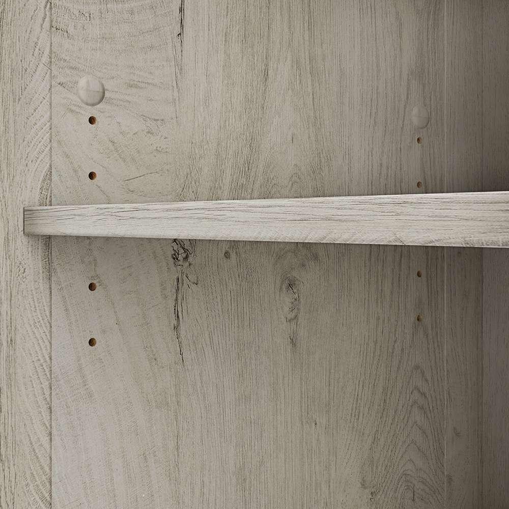 Bush Furniture - Cottage Grove 65W Farmhouse TV Stand for 70 Inch TV in Cottage White - CGV265CWH-03 veiw 6