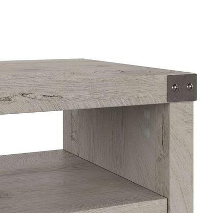 Bush Furniture - Cottage Grove 65W Farmhouse TV Stand for 70 Inch TV in Cottage White - CGV265CWH-03 veiw 7