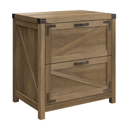 Bush Furniture - Cottage Grove Lateral File in Reclaimed Pine - CGF129RCP-03 veiw 1