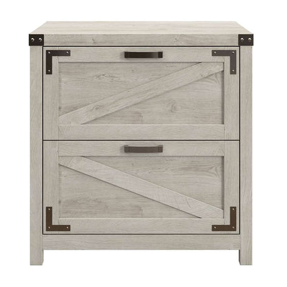 Bush Furniture - Cottage Grove Lateral File in White - CGF129CWH-03 veiw 2