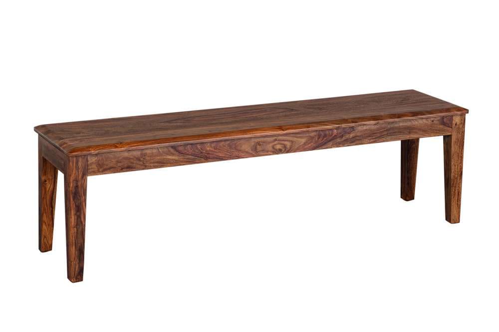 Porter Designs - Sonora Solid Sheesham Wood Dining Bench, Brown - 07-116-13-802H veiw 1