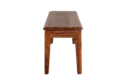 Porter Designs - Sonora Solid Sheesham Wood Dining Bench, Brown - 07-116-13-802H veiw 3