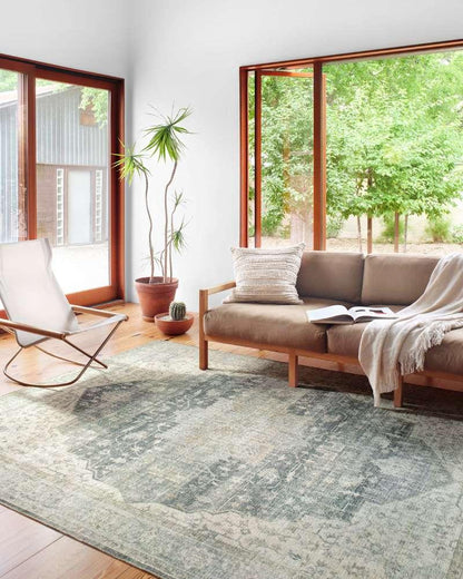 Loloi - Skye Charcoal / Dove 18in x 18in Sample Rug - SKYESKY-12CCDV160S veiw 2