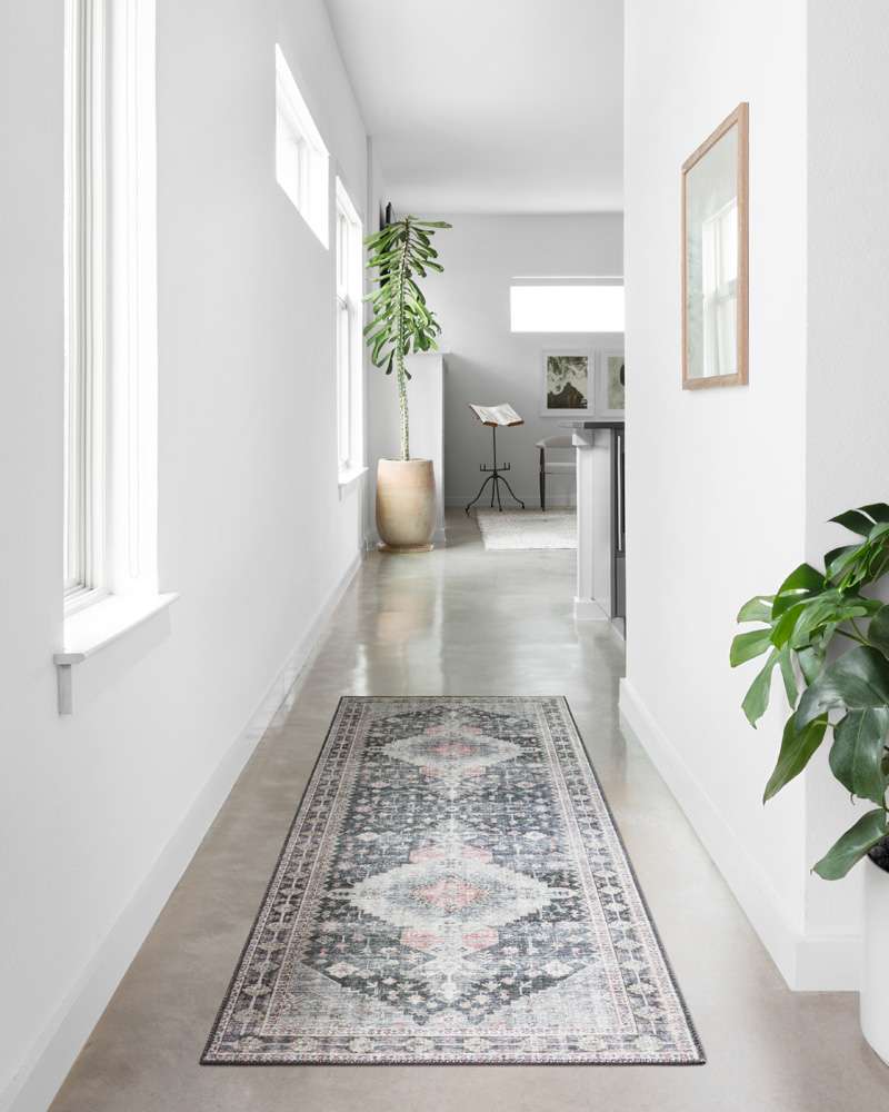 Loloi - Skye Charcoal / Multi 18in x 18in Sample Rug - SKYESKY-02CCML160S veiw 3