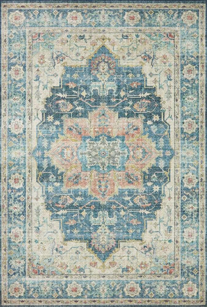 Loloi - Skye Ocean / Multi 18in x 18in Sample Rug - SKYESKY-12OCML160S veiw 1
