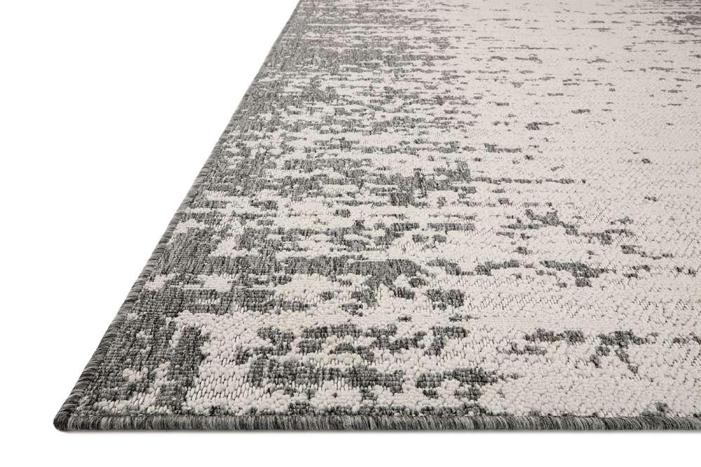 Loloi - Rainier Ivory / Grey 18in x 18in Sample Rug - RANERAI-01IVGY160S veiw 3