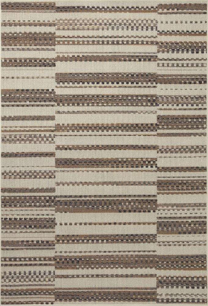Loloi - Rainier Ivory / Taupe 2-2in x 3-9in Accent Rug - RANERAI-08IVTA2239 veiw 1