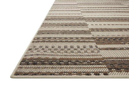 Loloi - Rainier Ivory / Taupe 5-3in x 7-7in Area Rug - RANERAI-08IVTA5377 veiw 3