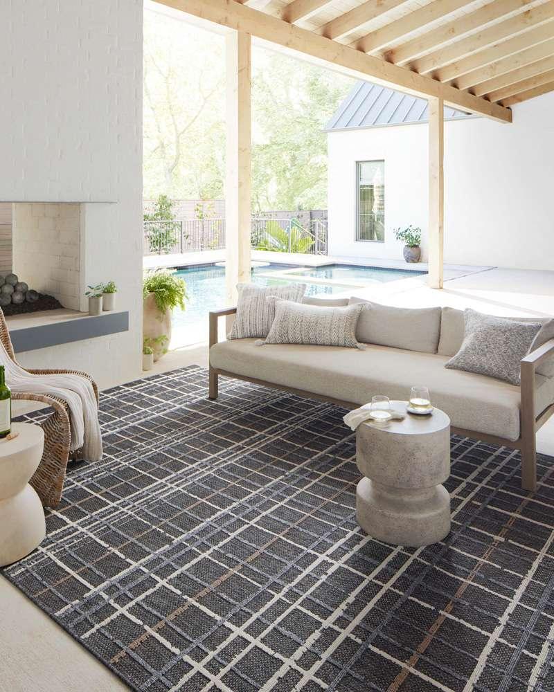 Loloi - Rainier Charcoal / Multi 7-10in x 10-10in Area Rug - RANERAI-11CCML7AAA veiw 2