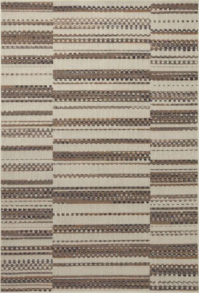 Loloi - Rainier Ivory / Taupe 9-2in x 12-2in Area Rug - RANERAI-08IVTA92C2 veiw 1