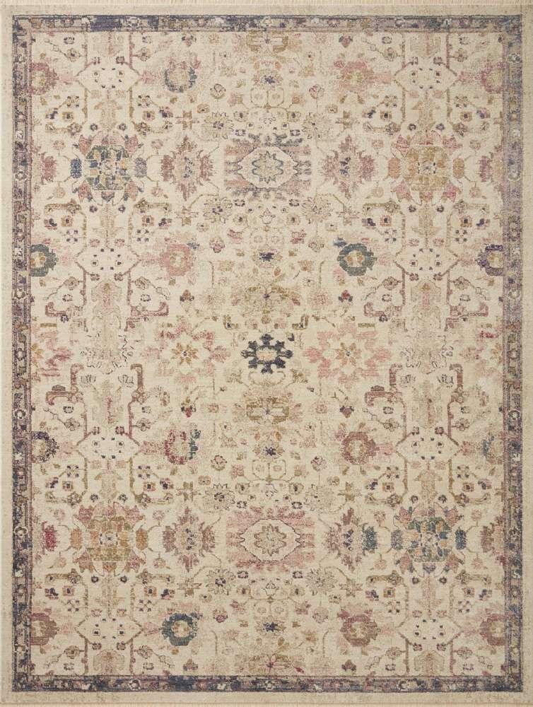 Loloi - Giada Ivory / Multi 10-0in x 14-0in Area Rug - GIADGIA-04IVMLA0E0 veiw 1