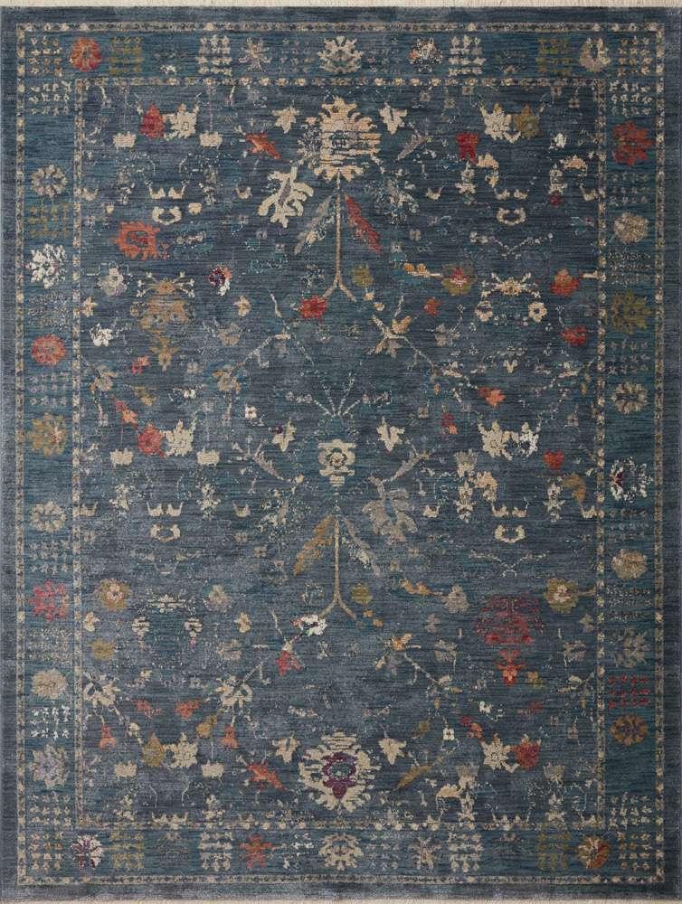 Loloi - Giada Denim / Multi 11-6in x 15-6in Area Rug - GIADGIA-06DEMLB6F6 veiw 1