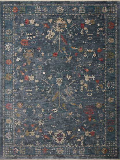 Loloi - Giada Denim / Multi 11-6in x 15-6in Area Rug - GIADGIA-06DEMLB6F6 veiw 1
