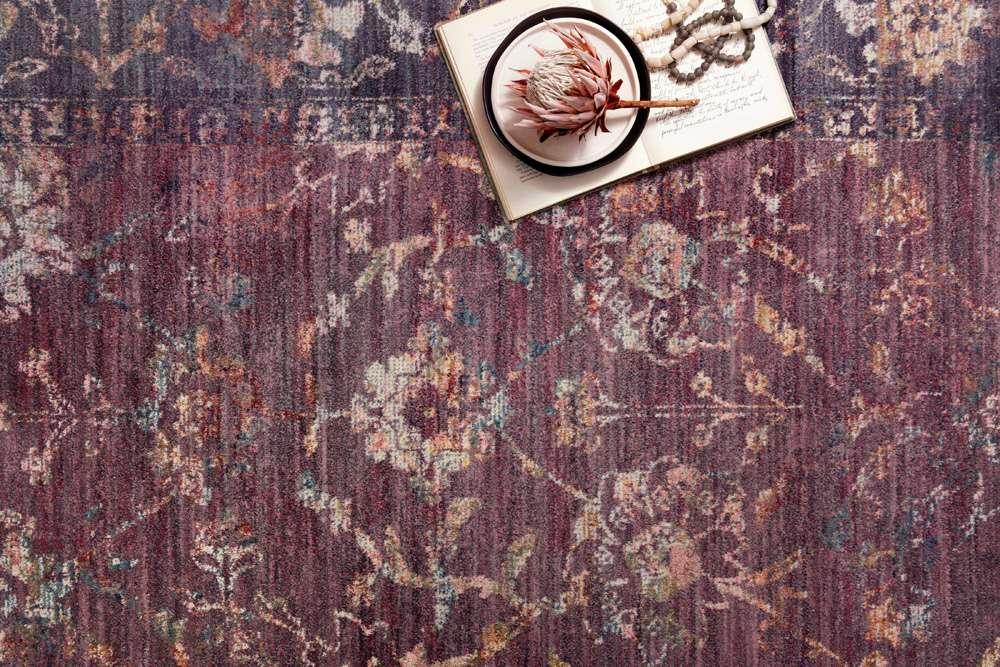 Loloi - Giada Grape / Multi 18in x 18in Sample Rug - GIADGIA-02GPML160S veiw 2